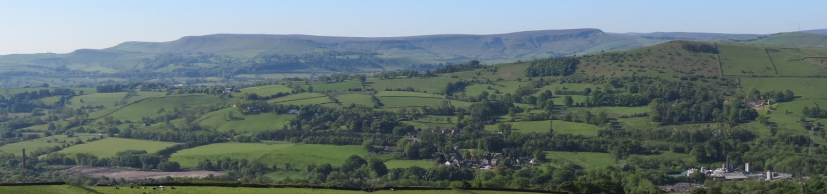 photo of countryside in derbyshire